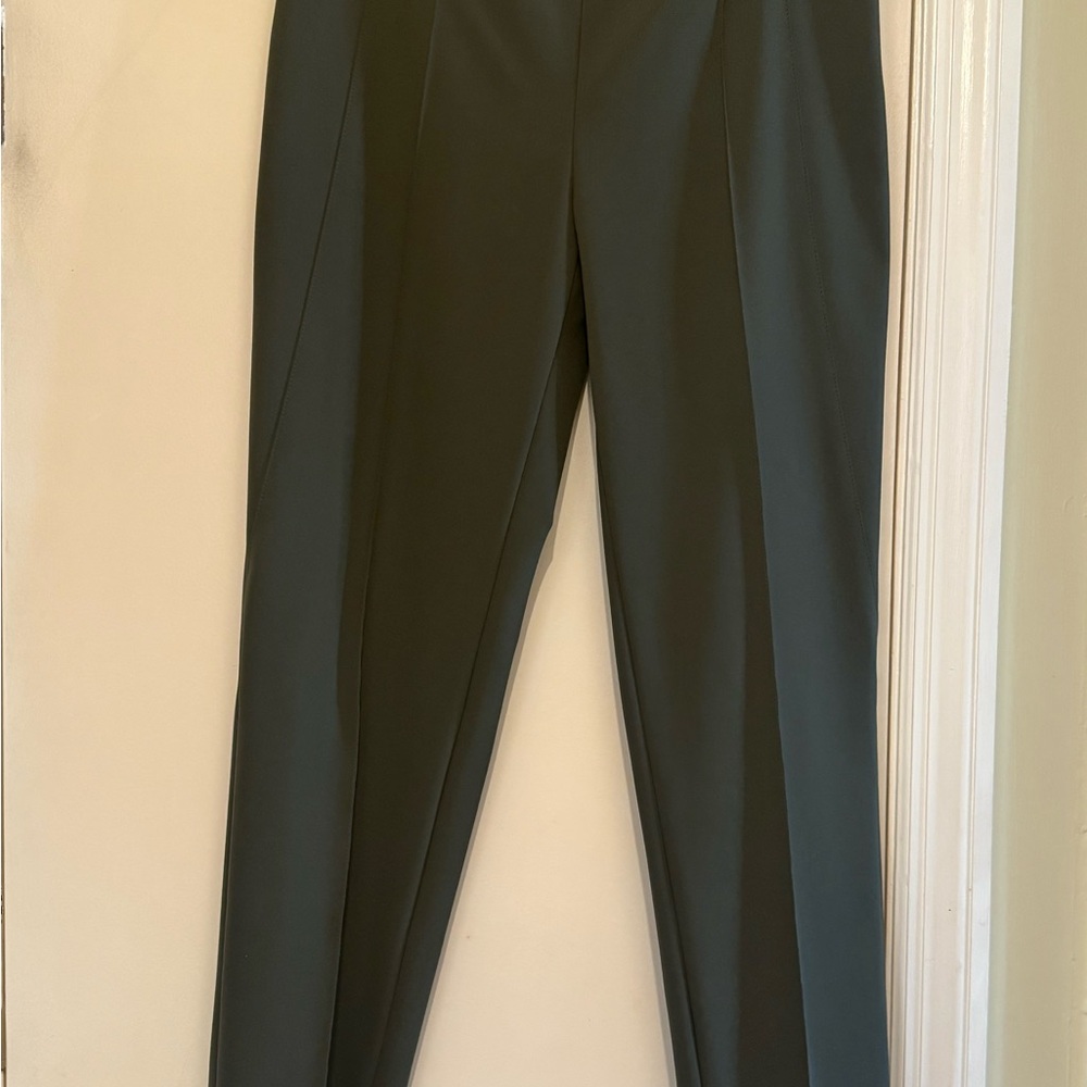 Elegant Olive Green Women's Pants